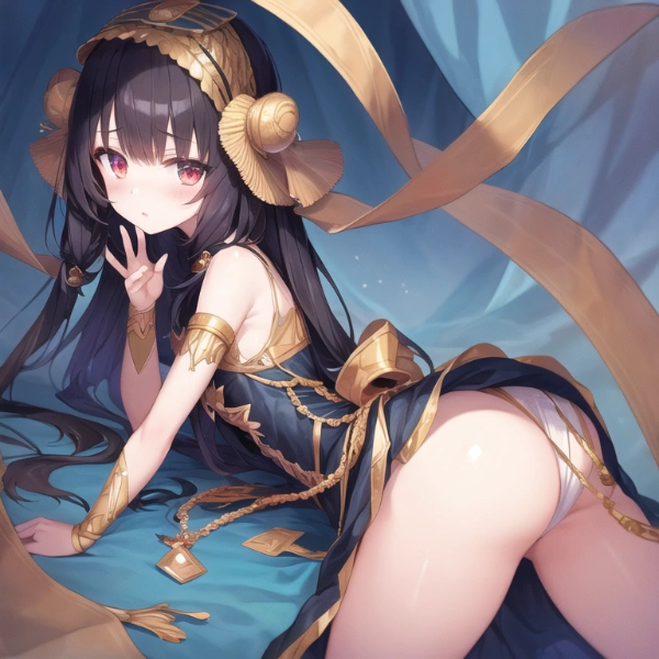 お尻(エジプト風衣装)