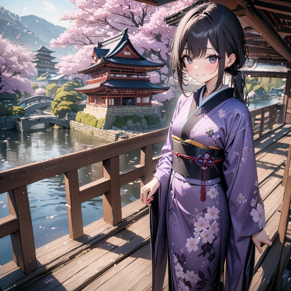 黒髪の女の子7