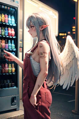 悩む元奴隷天使