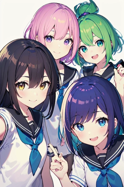 Friends Group Girls