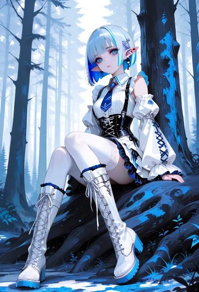 青き森の守護者の休息