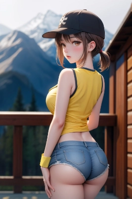 ポケットのモンスター（意味深）を捕まえる旅に出たムチムチな女の子