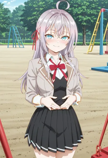 チアガールなアリサ・ミハイロヴナ・九条