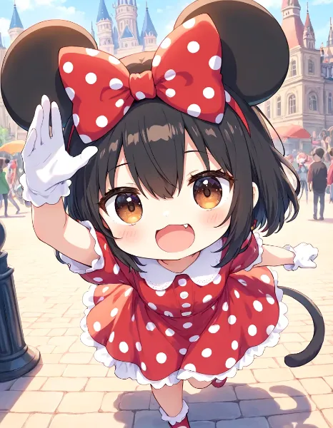 ミニーヘタちゃんニャ♪