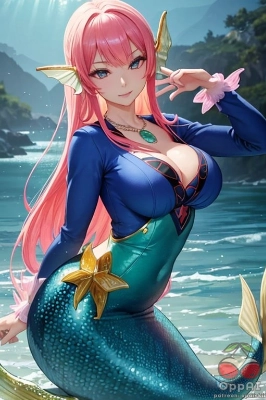 【限定】私が人魚なら、あなたは私の一番の海賊。一緒に宝物を探し出しましょう！