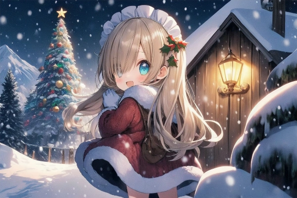 ツリーとメイドちゃん②