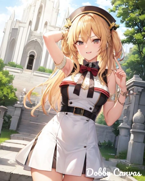 No.904 神様の神殿と女の子