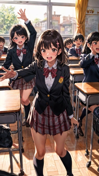 ブレザーちゃんのいる日常