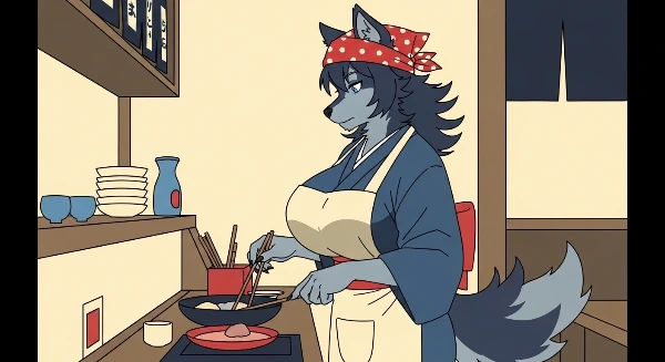 おおかみのおかみさん