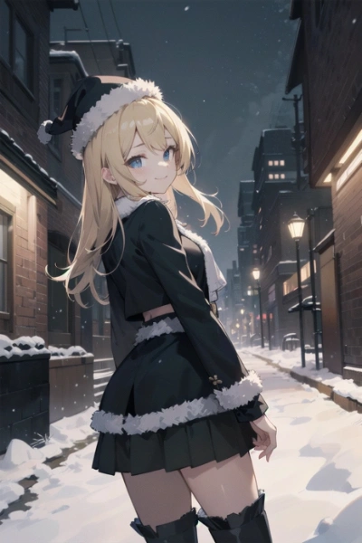 ブラック・サンタ・ガール