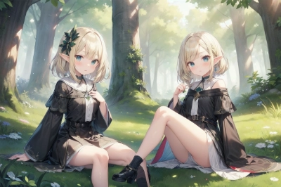 二人のエルフ