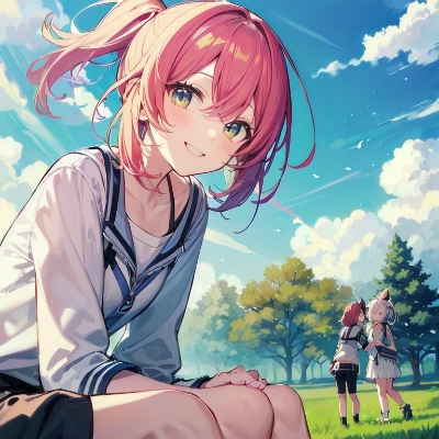 アニメ風　かな