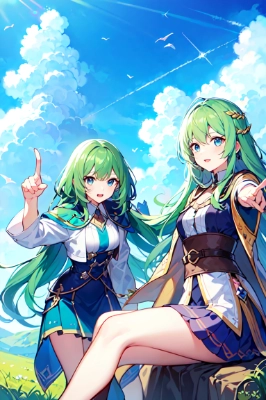 双子の魔女さん