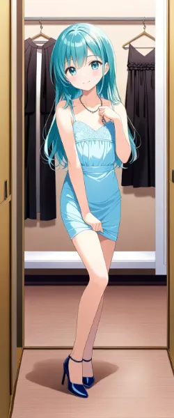 常磐アクア（お題：ネックレス）