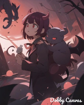 悪魔美女