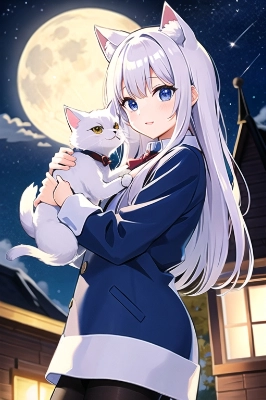 猫と猫娘