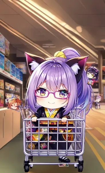 ショッピングカート暴走部に遅刻！