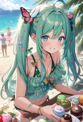 パパにはナイショだよ。