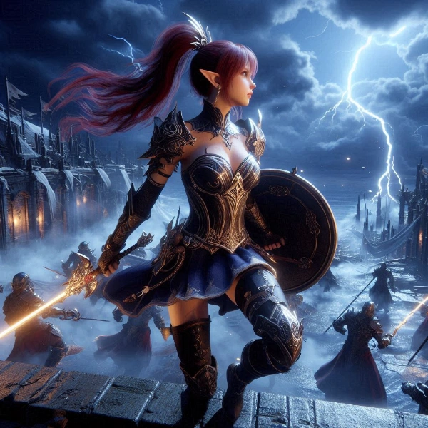 決戦！ハイエルフ騎士ｖｓデーモン軍団！