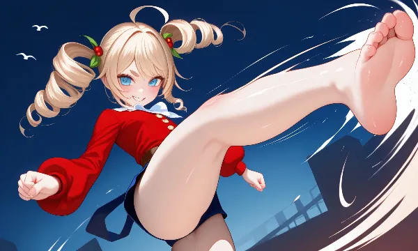 お題:裸足裏 企画参加…したかった作品 お嬢