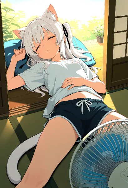 その頃猫耳娘ちゃんは…