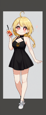 創作キャラ　朝夷シュノ