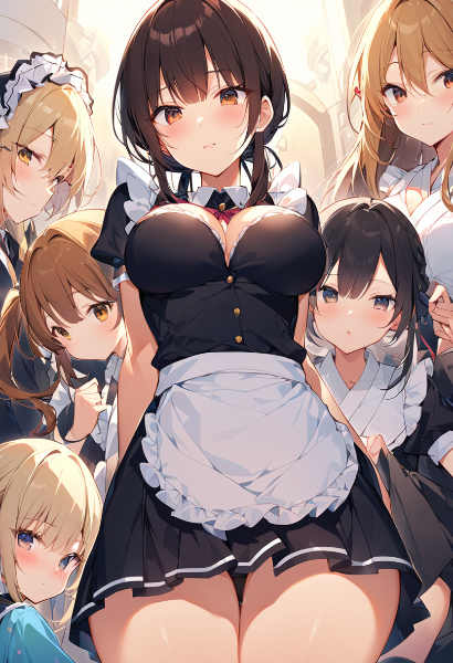 メイドさんたちの集まり