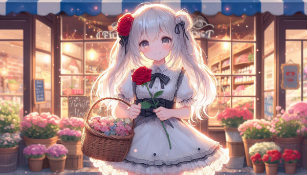 花屋さんの看板娘