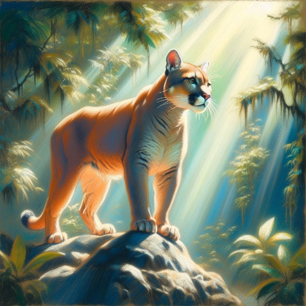 密林、ピューマ