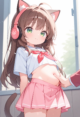 猫耳ヘッドフォン☆