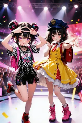 短髪のアイドル