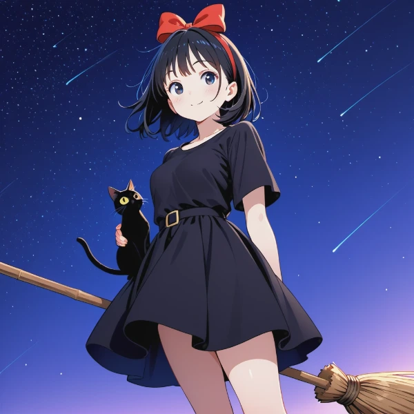 星空を駆ける小さな魔女の冒険