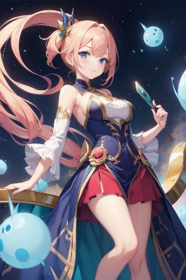美少女　バランス