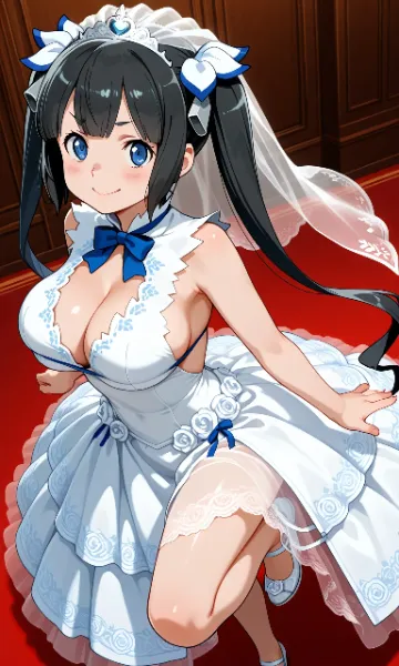 【ダンまち】ヘスティア (ウェディングドレス) ④