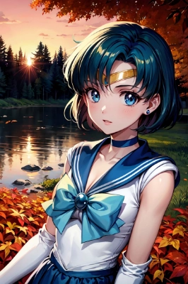 美少女戦士・セーラーマーキュリー！