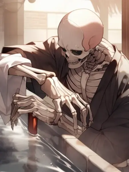 うむ・・・良い泉質じゃ