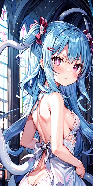触手少女と結婚