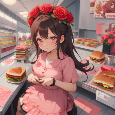 可愛い店員さん
