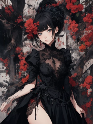 black