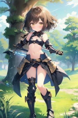 ビキニアーマー練習