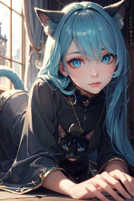 城の子猫たち