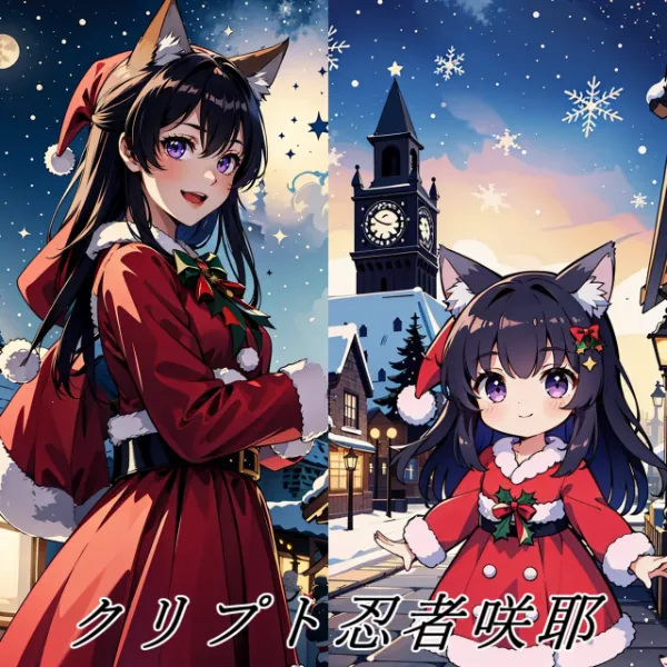 イズナ（クリプト忍者咲耶：クリスマス2024🎄）