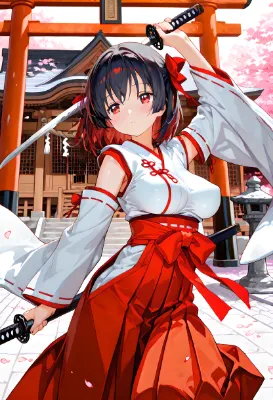 戦巫女の舞