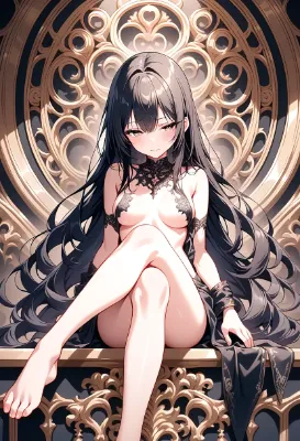 妖艶なる黒髪の誘惑