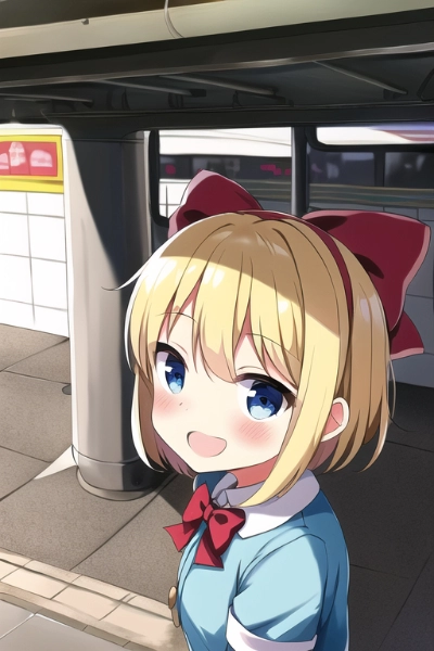 お出かけするっ！