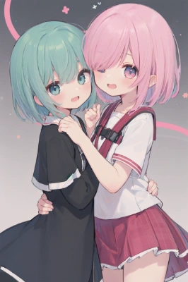 仲良し姉妹