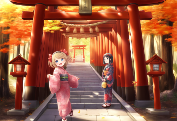 そういえば七五三ですね