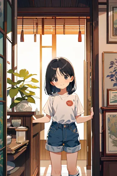 ＪＳちゃんと謎の少女