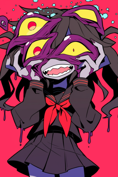 浸食するカラコン