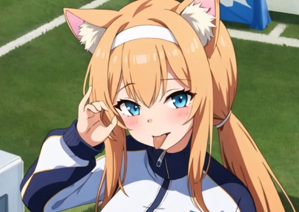 マリー（体操服）の健全なイラスト